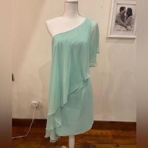 Alfred Angelo one shoulder asymmetric dress